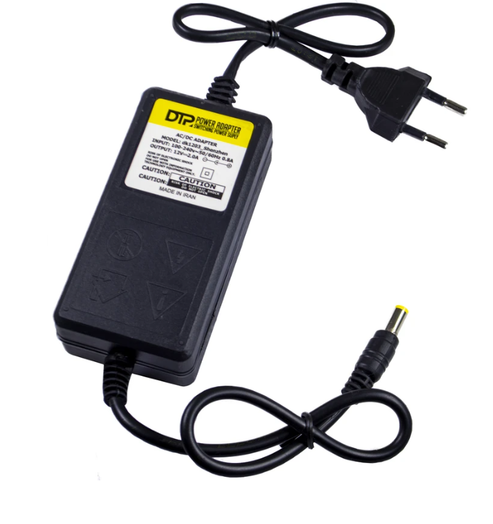 آداپتور 2 آمپر ( 12V-2A )